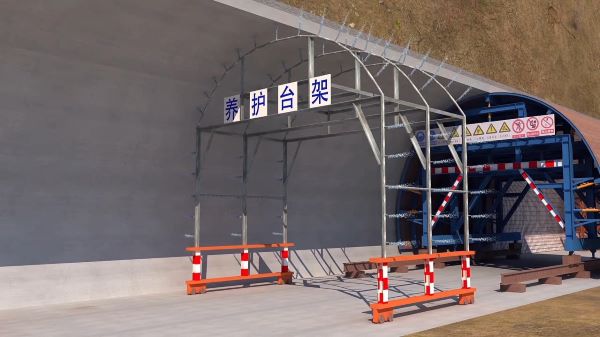 大冶市隧道施工动画制作公司 - 隧道施工工艺和施工方法 - 隧道施工汇报动画视频 - bim 工程施工动画